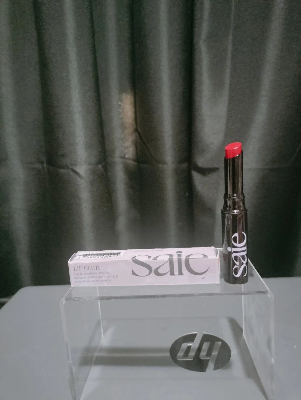 Saie Lip Blur Matte Blurring Lipstick Classic — Bright Red